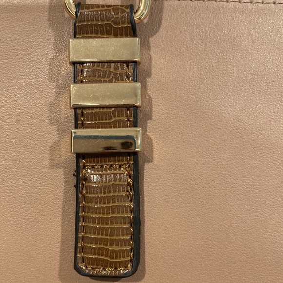 Mathew & Julian Medium Tote Shoulder Faux Leather Neutral Bag - Picture 4 of 12